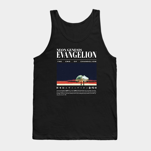The End Of Evangelion Tank Top by The Iconic Arts